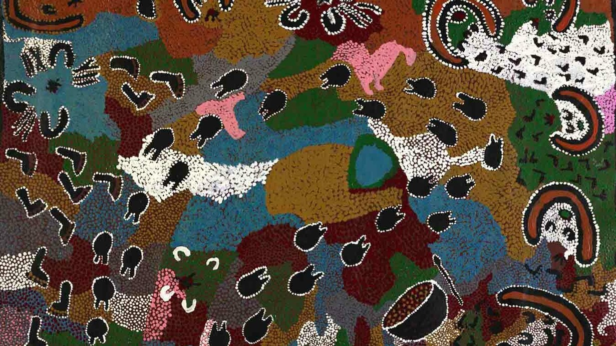 First australians, piece in exhibition. Courtesy of the National Museum of Australia