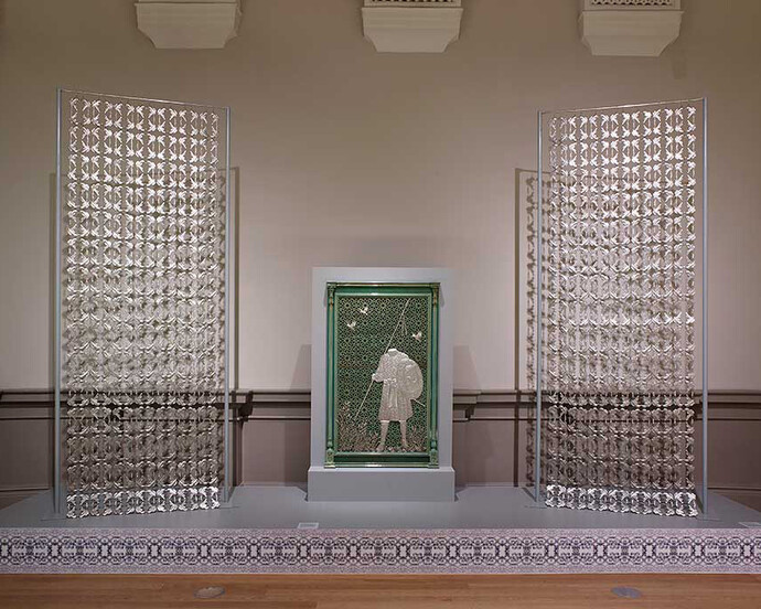 South Asian Design, Exhibition view. Courtesy of Manchester Art Gallery