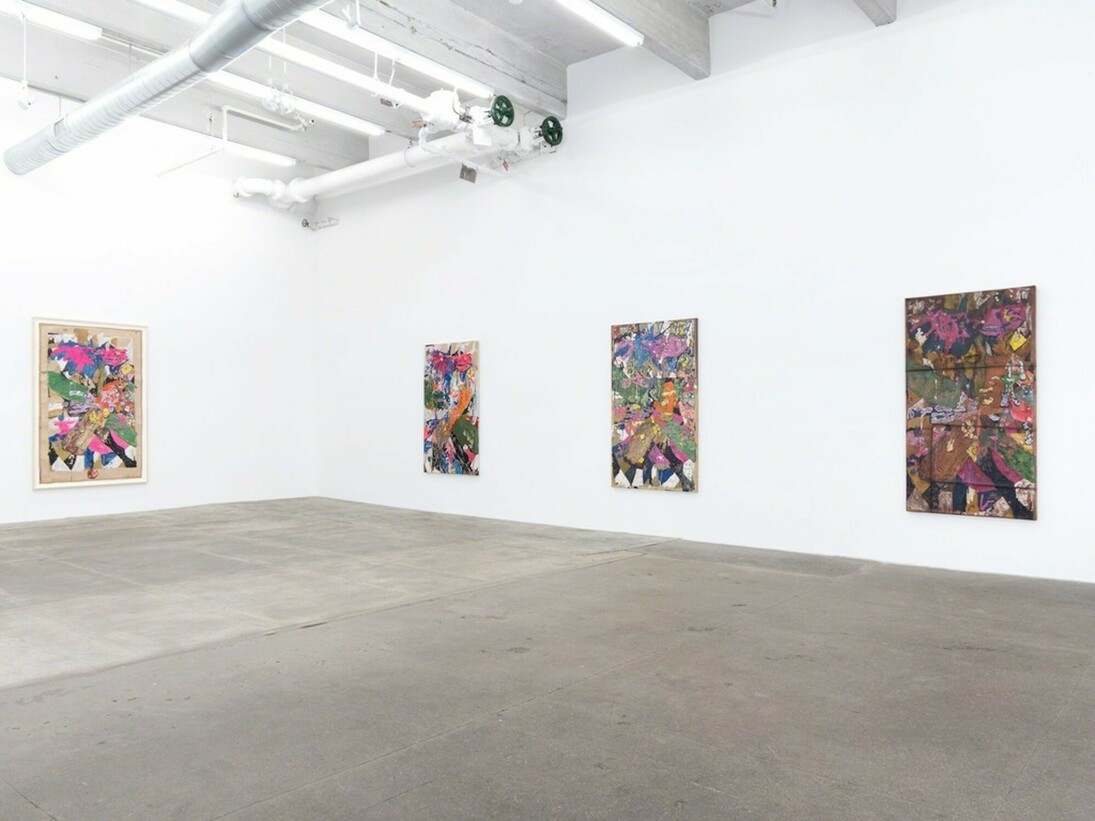 Ivan Morley, Exhibition view. Courtesy of Bortolami