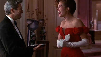Richard Gere and Julia Roberts in Pretty Woman