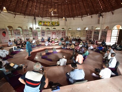 Vikalp Sangam (Alternatives Confluence) on Democracy, India © Ashish Kothari