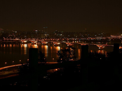 Río Hangang, Seúl, Corea del Sur