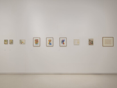 Various artists, Small format, exhibition view. Courtesy of Galería Elvira González