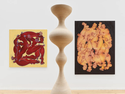 Daniel Mirchev, I thought it was water, exhibition view. Courtesy of Galerie Sept