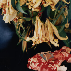 Nobuyoshi Araki, Untitled (Flower cemetery) (detail), 2017. Courtesy of Anton Kern Gallery 