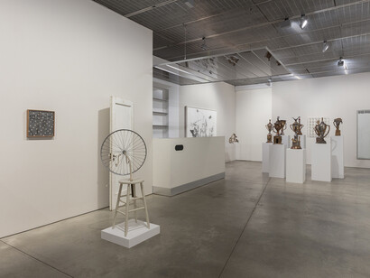 Duchamp Threads the Needle. Courtesy of David Nolan Gallery