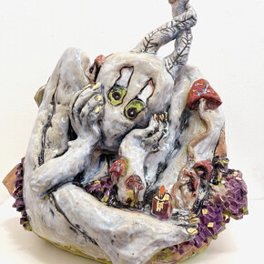 Judd Schiffman, Bardo of meditation, 2024. Courtesy of Emerson Dorsch Gallery