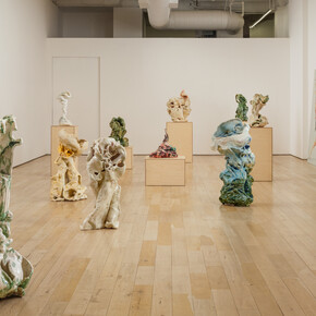 Irene Nordli, Both sides now, exhibition view. Courtesy of HB381. Photo by Joe Kramm