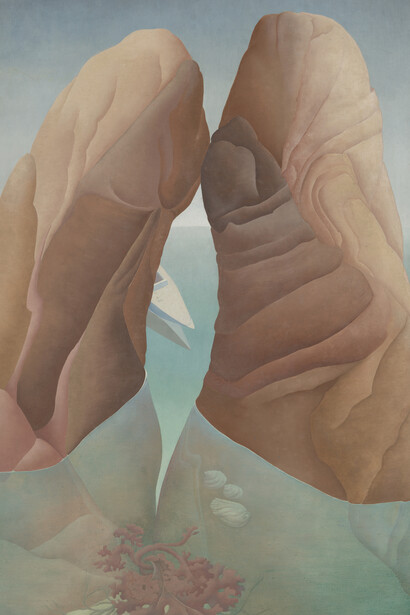 Ithell Colquhoun, Scylla (méditerranée), 1938. Courtesy of Tate 
