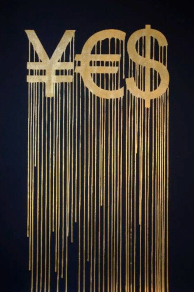 Zevs, Liquidated YES, 2012. Courtesy of Taglialatella Galleries