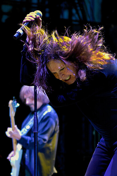 Ozzy Osbourne en la presentación del álbum "13" de Black Sabbath en The Gorge, Quincy, Washington, 25 de agosto de 2013