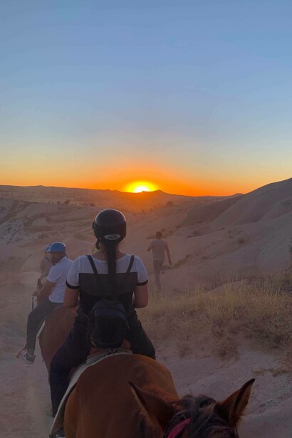 Escursione a cavallo in Cappadocia, Turchia
