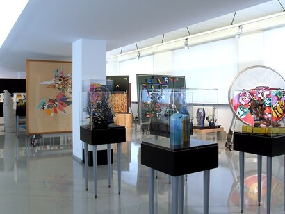 Lo studio di Ugo Nespolo