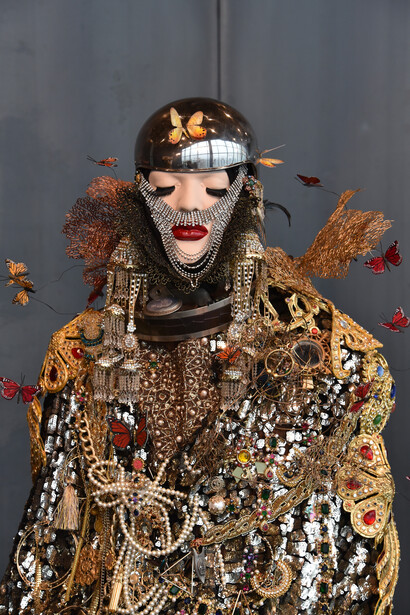 DMB. Daniel Lismore. 'Be Yourself, Everyone Else Is Already Taken'. Exhibition Opening