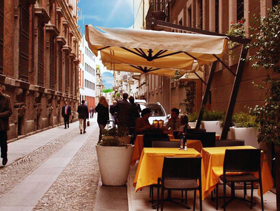 Lucie e ombre di Brera