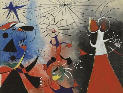 Joan Miró (1893-1983), The Caress of the Stars, 1938