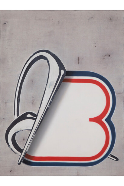 Anne Neukamp, Untitled, 2014, Oil, acrylic and tempera on canvas, 51 1/8 by 39 3/8 in. 130 by 100 cm