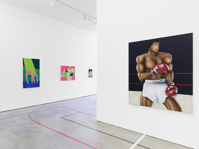 Title IX, 2023, installation view. Courtesy of the artists and The Hole, NYC