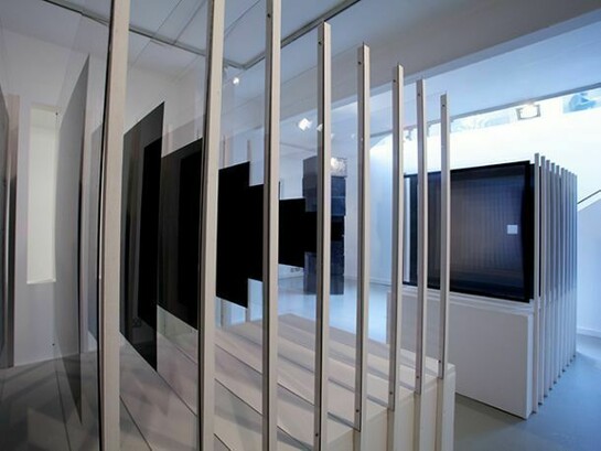 Patrick Cockram, installation view of 'Rectangular' (2014) at Marsden Woo Project Space, image © Philip Sayer, courtesy of Marsden Woo Gallery, London