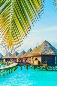 Turquoise waters and scattered islands define the breathtaking beauty of the Maldives