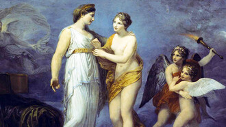 Andrea Appiani. 'Venere allaccia il cinto a Giunone'