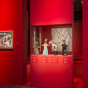 Chagall: Colour And Music, Exhibition view. Courtesy of The Montreal Museum of Fine Arts 