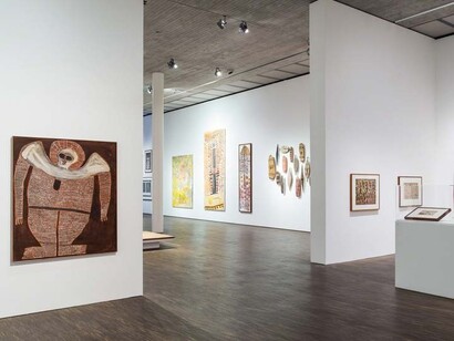 Indigenous Australia: Masterworks from the National Gallery of Australia, 2017, me Collectors Room Berlin, Photo: Lidia Tirri