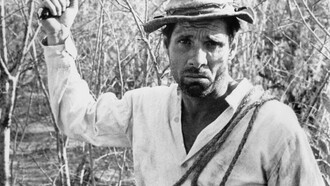 O ator Átila Iório em «Vidas secas» (1963)