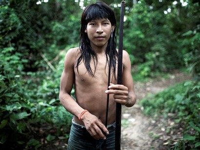 Indigenous man in Brazil