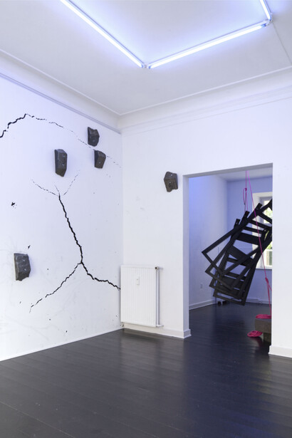 Jacob Jessen, feat. Nanna K. Hougaard | OSX, 2020. Installation view, Marie Kirkegaard Gallery