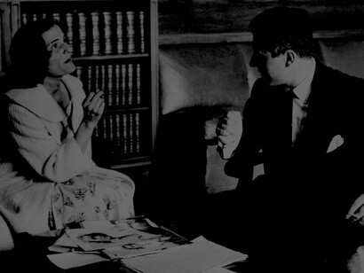 Con Torcuato Luca de Tena