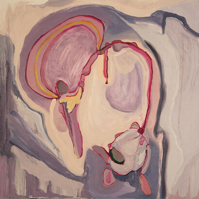 Lindsay Hall, The Invader, Oil on panel, MFA Painting