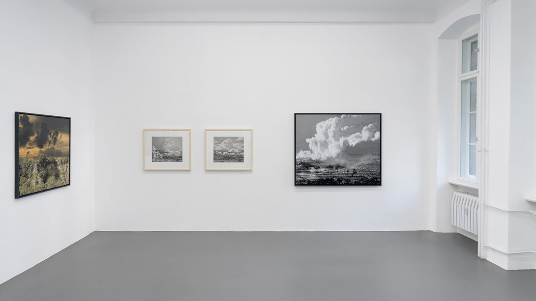 Heike Negenborn, Landschaft in bewegung, ausstellungsansicht. Mit freundlicher genehmigung der Galerie Poll