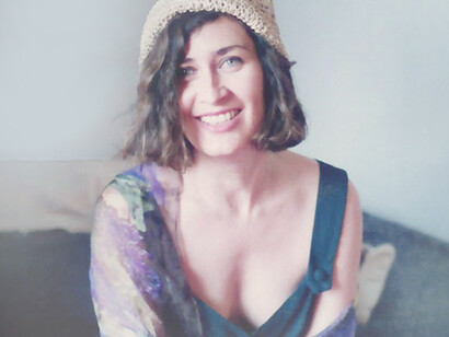 La poetisa Barbara Delano