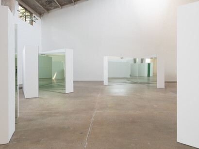 Michelangelo Pistoletto 'Oltre Lo Specchio'
Exhibition view, Galleria Continua, Beijing. 
Photo Oak Taylor Smith. Courtesy: Artist and Galleria Continua, San Gimignano / Beijing / Les Moulins / Havana 

