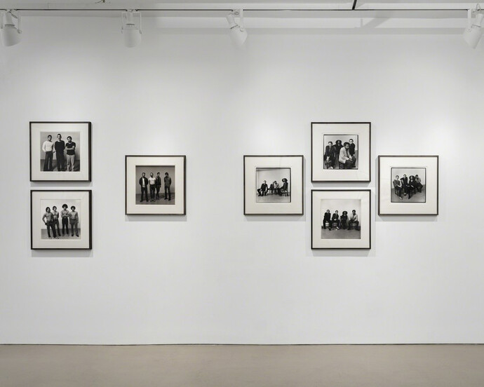 Peter Hujar, Exhibition view. Courtesy of Alexander and Bonin