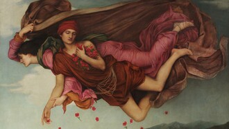 Evelyn De Morgan, "Night and Sleep", 1878. Wightwick Manor, Wolverhampton, England 