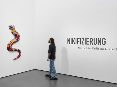 Nikification. Niki de Saint Phalle and Germany, exhibition view. Courtesy of Galerie Judin