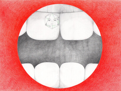 Gennj che si ribellò ai cellulari - Illustrazione di Greta Croci