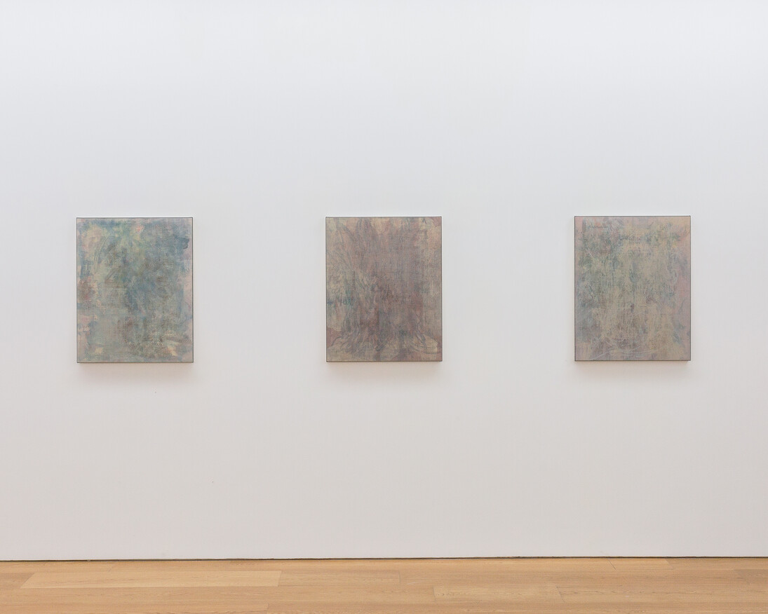 View of John Henderson's solo exhibition "re-er" at Perrotin, Hong Kong, 2017. Courtesy Perrotin