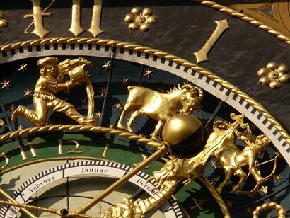 The Prague astronomical clock, also known as Prague Orloj