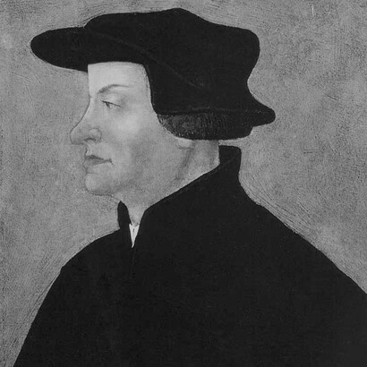 Ulrico Zuinglio o Zwinglio, líder de la Reforma protestante suiza