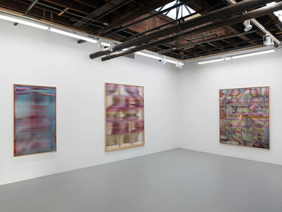 Guillaume Linard Osorio, Water for wild rushes, exhibition view. Courtesy of Carvalho 