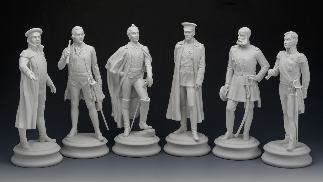The sculpture of Anatoly Danilov at the Imperial Porcelain Factory: a dialogue through the ages. Courtesy of the State Hermitage Museum
