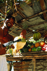 Street fruit vendor 