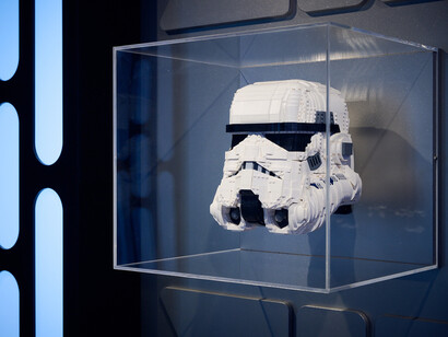 Lego Star Wars, the exhibition, exhibition view. Courtesy of Melbourne Museum