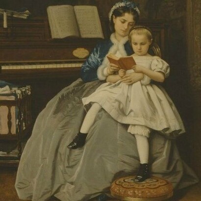 Auguste Toulmouche, sin título, 1865