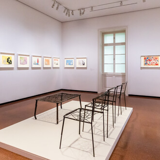 Focus Franz West, exhibition view. Courtesy of Heidi Horten Collection 