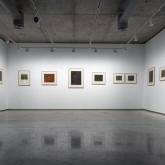 Gouider Triki, Engravings, exhibition view. Courtesy of Selma Feriani Gallery