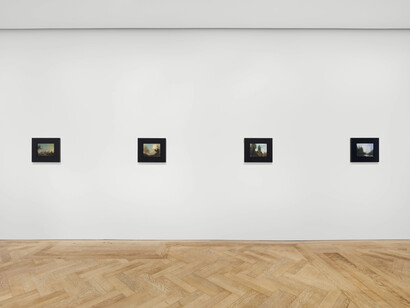 Rachel Rose, Slips, exhibition view. Courtesy of Pilar Corrias Gallery